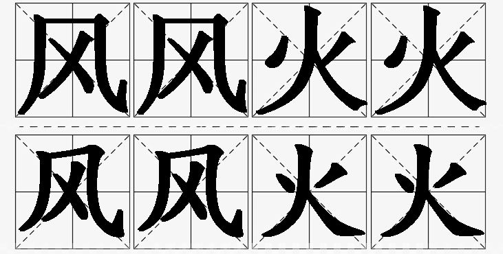 风风火火的意思解释,风风火火造句,风风火火近义词,风风火火反义词,风风火火成语故事