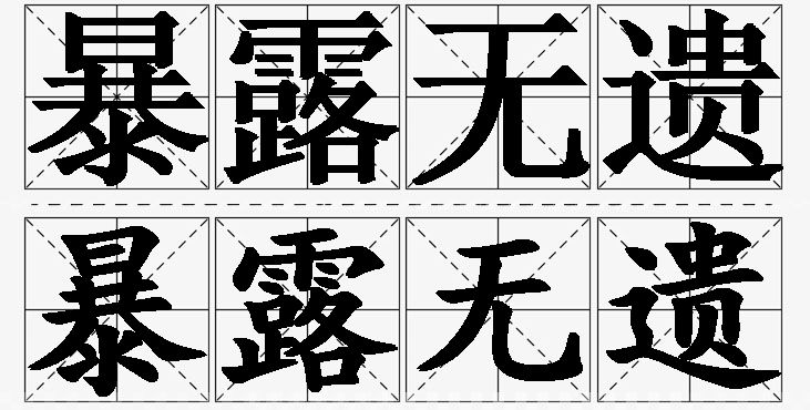 暴露无遗的意思解释_造句_近义词_反义词_成语故事 暴露无遗的意思解释,暴露无遗造句,暴露无遗近义词,暴露无遗反义词,暴露无遗成语故事/