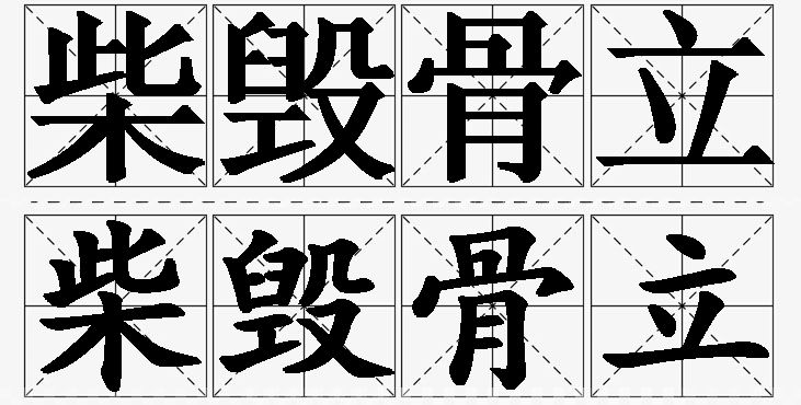 柴毁骨立的意思解释_造句_近义词_反义词_成语故事 柴毁骨立的意思解释,柴毁骨立造句,柴毁骨立近义词,柴毁骨立反义词,柴毁骨立成语故事/