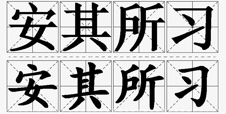 安其所习 /