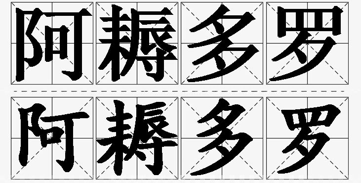 阿耨多罗 /