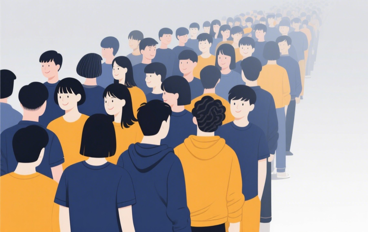 挨肩叠背 /