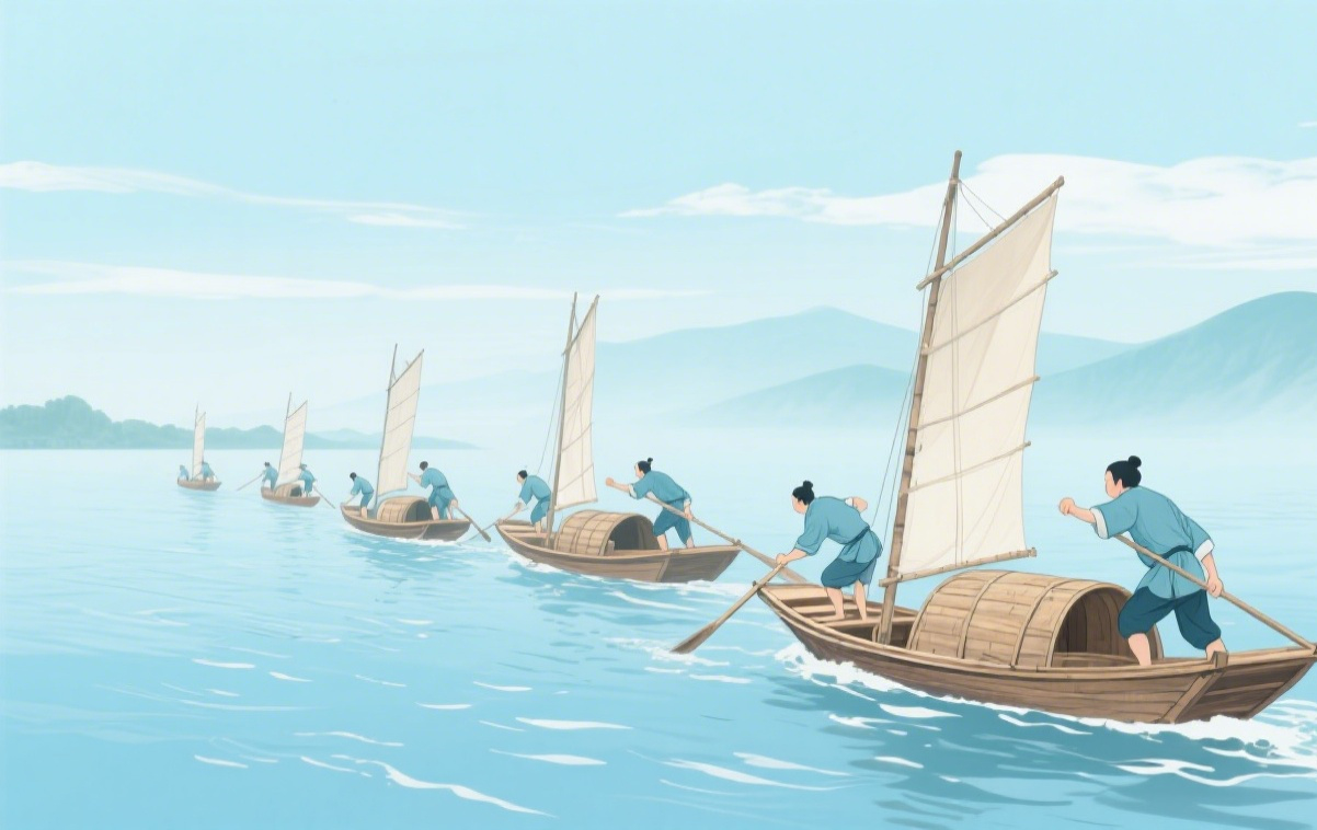 百舸争流 /