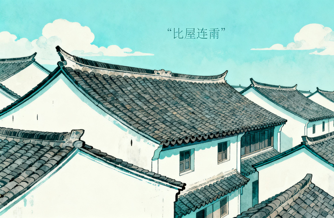 比屋连甍 /