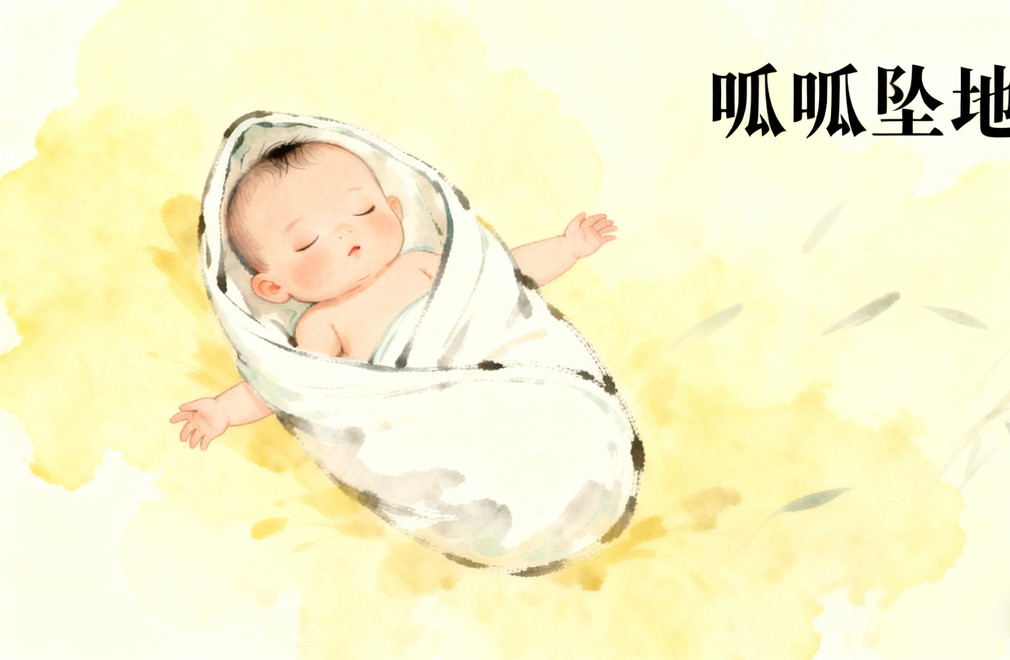 呱呱坠地 /