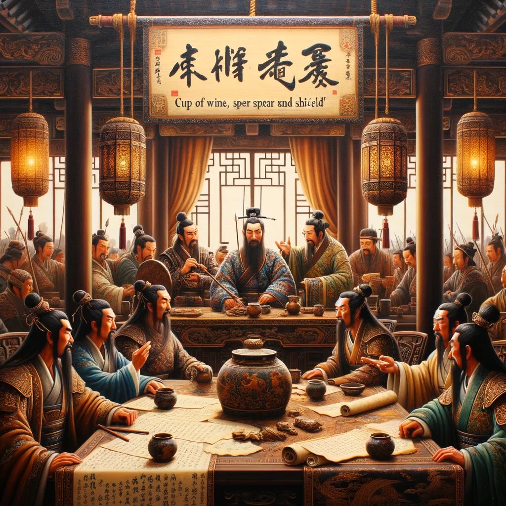 杯酒戈矛的意思解释_造句_近义词_反义词_成语故事 杯酒戈矛的意思解释,杯酒戈矛造句,杯酒戈矛近义词,杯酒戈矛反义词,杯酒戈矛成语故事/