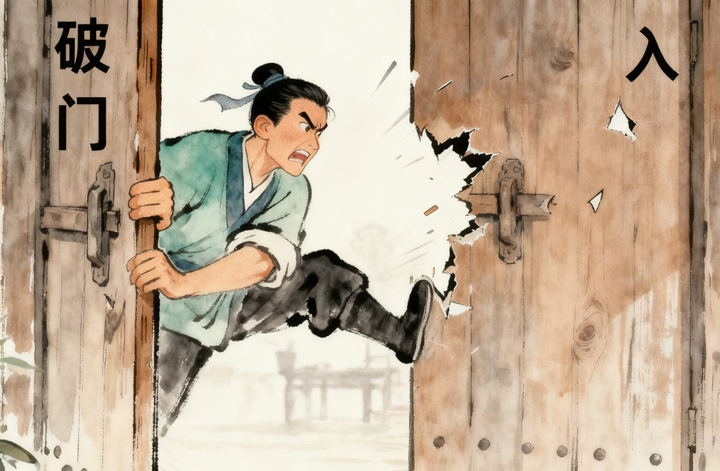 破门而入 /