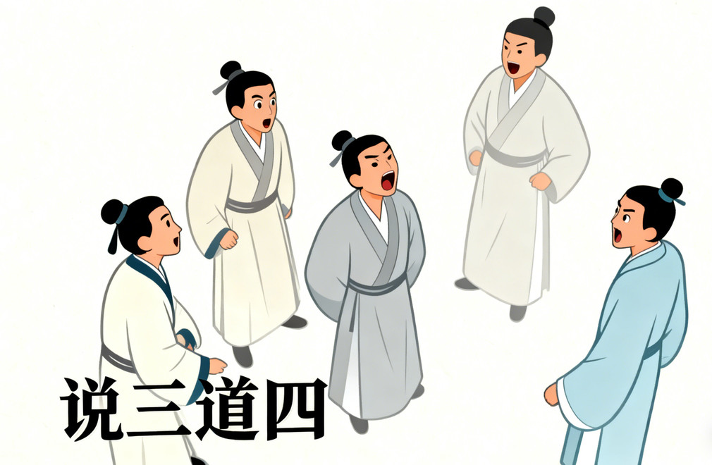 说三道四 /