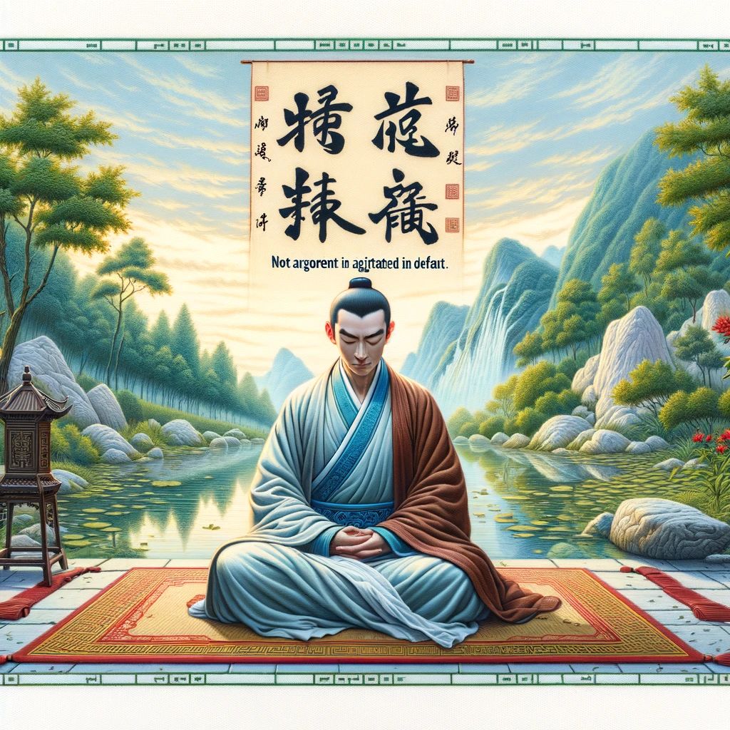不骄不躁的意思解释,不骄不躁造句,不骄不躁近义词,不骄不躁反义词,不骄不躁成语故事/