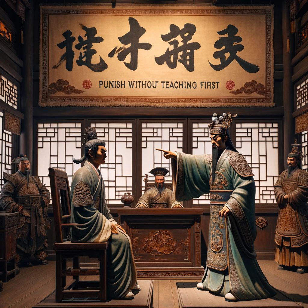 不教而诛的意思解释_造句_近义词_反义词_成语故事 不教而诛的意思解释,不教而诛造句,不教而诛近义词,不教而诛反义词,不教而诛成语故事/