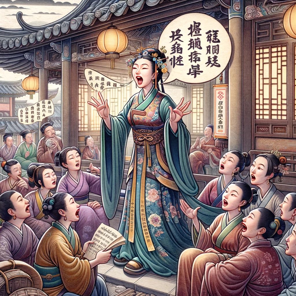 长舌之妇的意思解释,长舌之妇造句,长舌之妇近义词,长舌之妇反义词,长舌之妇成语故事/
