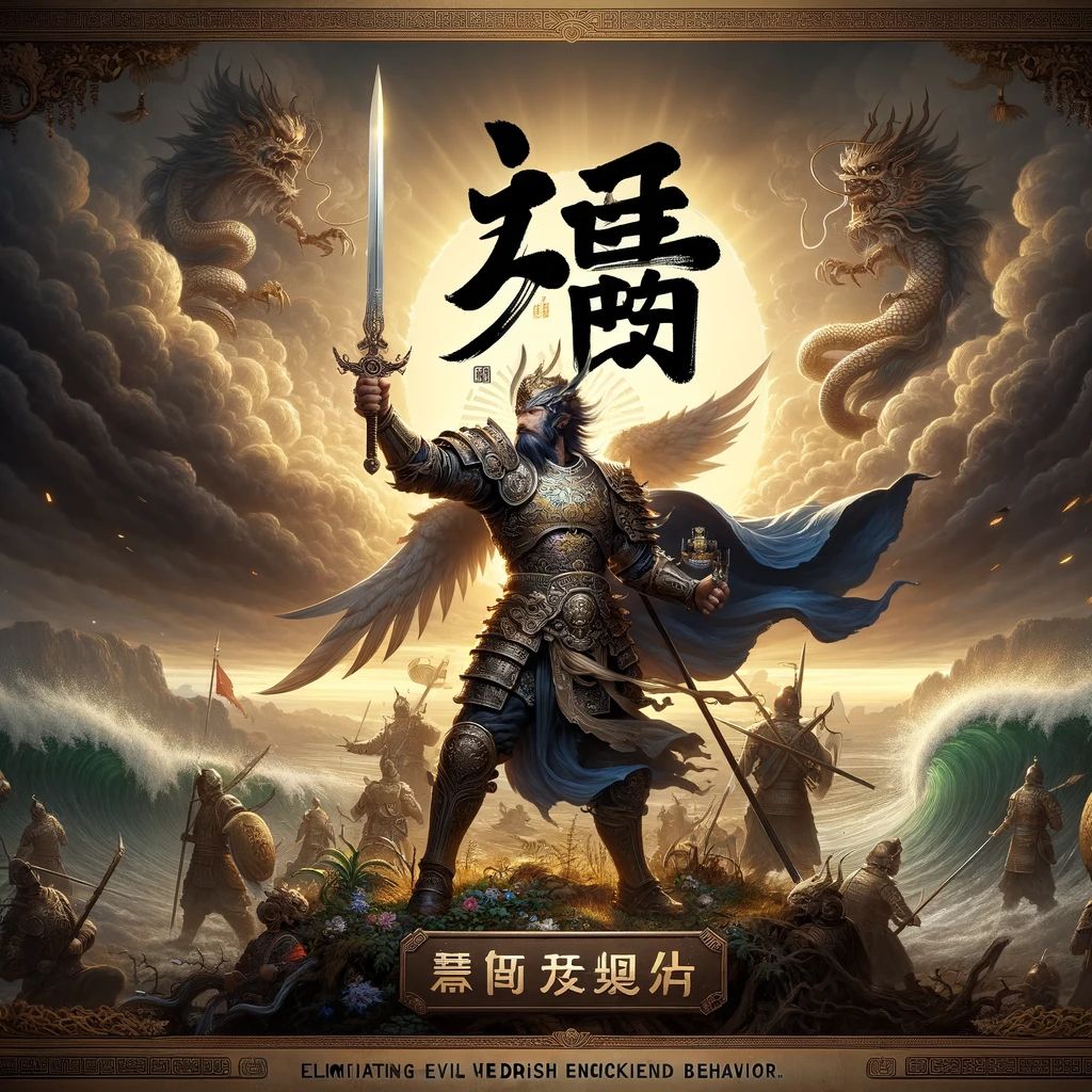 除邪惩恶的意思解释,除邪惩恶造句,除邪惩恶近义词,除邪惩恶反义词,除邪惩恶成语故事/