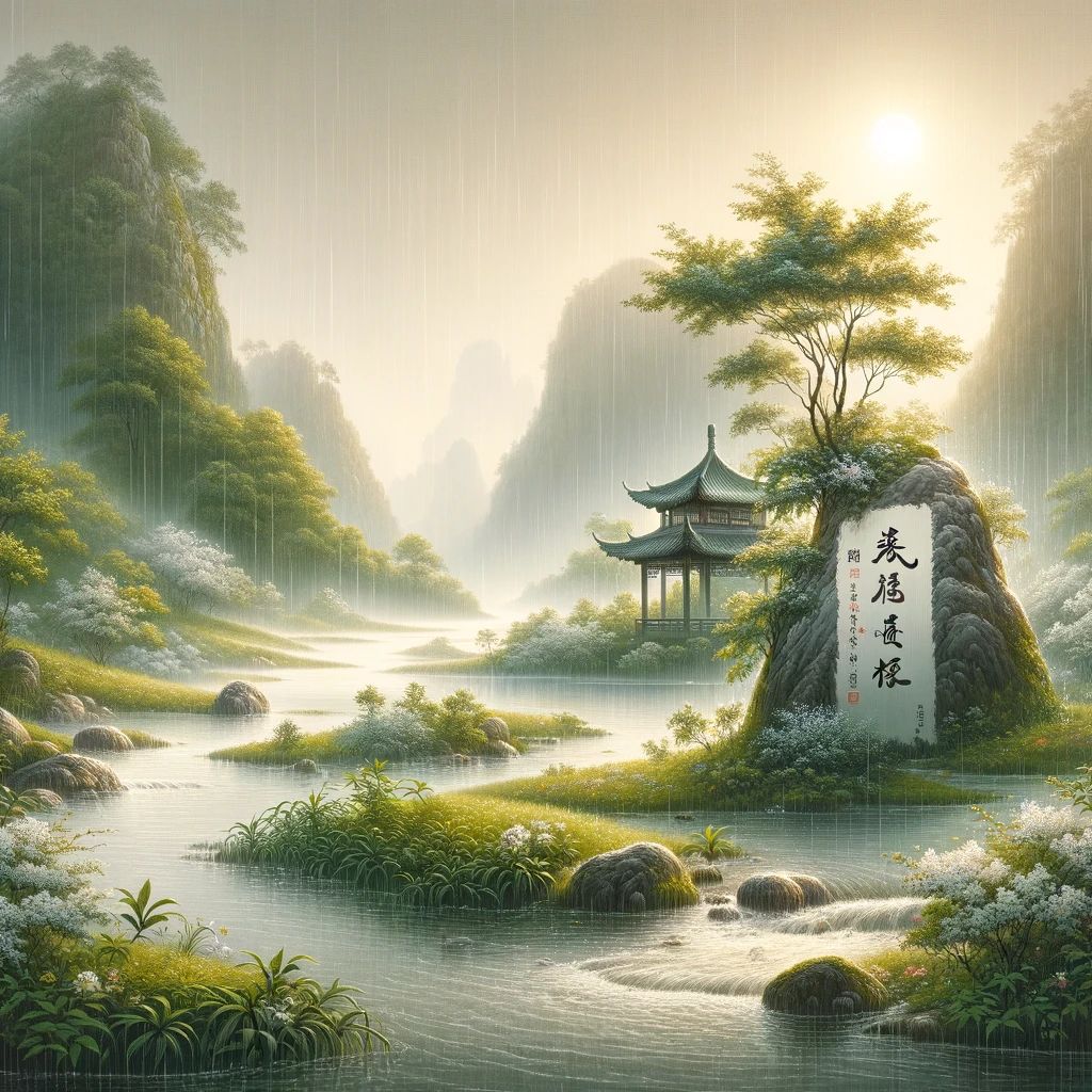 春雨如油的意思解释,春雨如油造句,春雨如油近义词,春雨如油反义词,春雨如油成语故事/