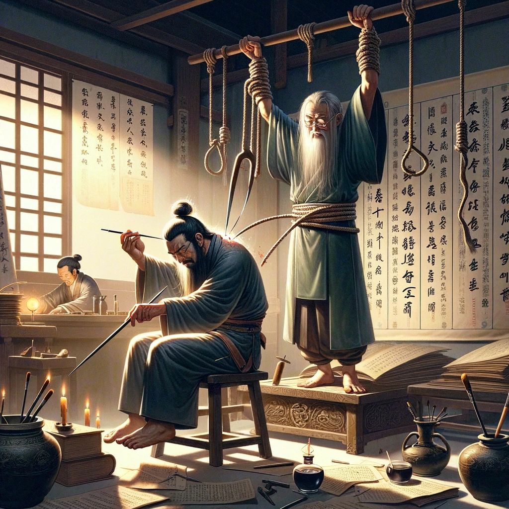 刺股悬梁的意思解释_造句_近义词_反义词_成语故事 刺股悬梁的意思解释,刺股悬梁造句,刺股悬梁近义词,刺股悬梁反义词,刺股悬梁成语故事/
