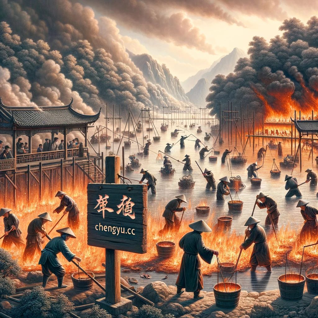 竭泽焚薮的意思解释_造句_近义词_反义词_成语故事 竭泽焚薮的意思解释,竭泽焚薮造句,竭泽焚薮近义词,竭泽焚薮反义词,竭泽焚薮成语故事/