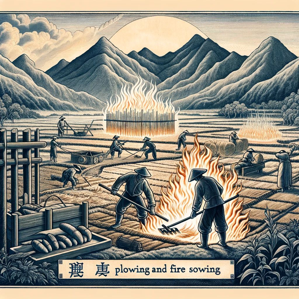 刀耕火种的意思解释,刀耕火种造句,刀耕火种近义词,刀耕火种反义词,刀耕火种成语故事/
