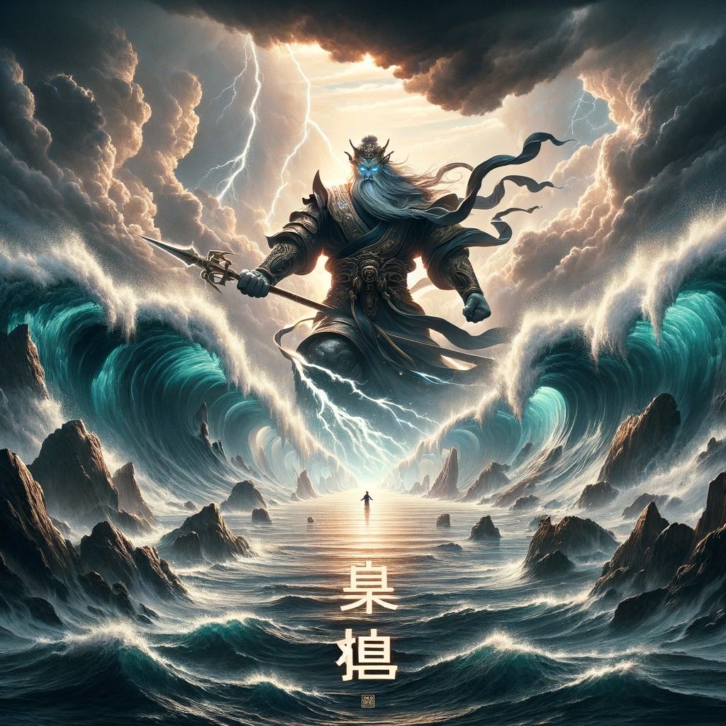 倒海翻江的意思解释,倒海翻江造句,倒海翻江近义词,倒海翻江反义词,倒海翻江成语故事/