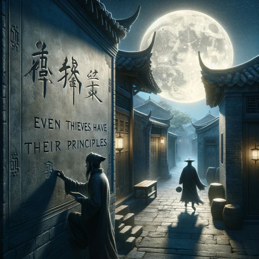 盗亦有道的意思解释_造句_近义词_反义词_成语故事 盗亦有道的意思解释,盗亦有道造句,盗亦有道近义词,盗亦有道反义词,盗亦有道成语故事/