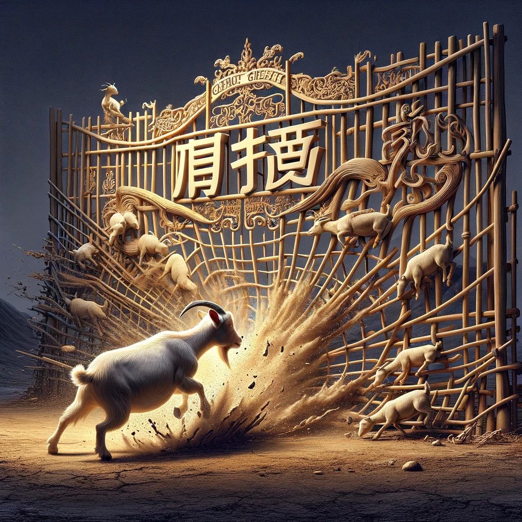 羝羊触藩的意思解释_造句_近义词_反义词_成语故事 羝羊触藩的意思解释,羝羊触藩造句,羝羊触藩近义词,羝羊触藩反义词,羝羊触藩成语故事/