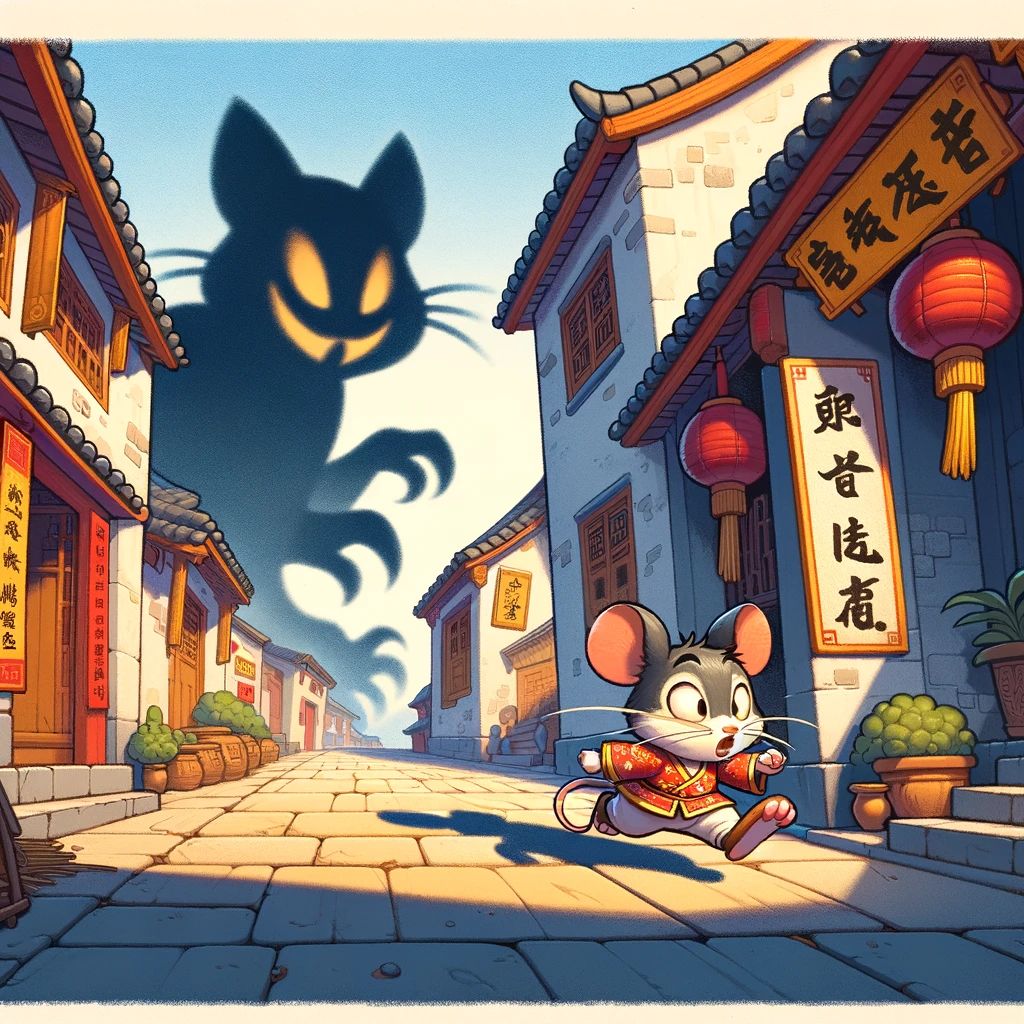 掉头鼠窜的意思解释,掉头鼠窜造句,掉头鼠窜近义词,掉头鼠窜反义词,掉头鼠窜成语故事/