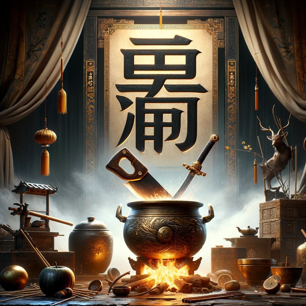 鼎镬刀锯的意思解释_造句_近义词_反义词_成语故事 鼎镬刀锯的意思解释,鼎镬刀锯造句,鼎镬刀锯近义词,鼎镬刀锯反义词,鼎镬刀锯成语故事/