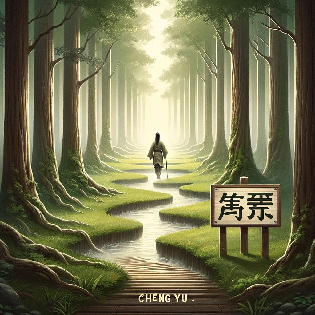 独行其道的意思解释,独行其道造句,独行其道近义词,独行其道反义词,独行其道成语故事/