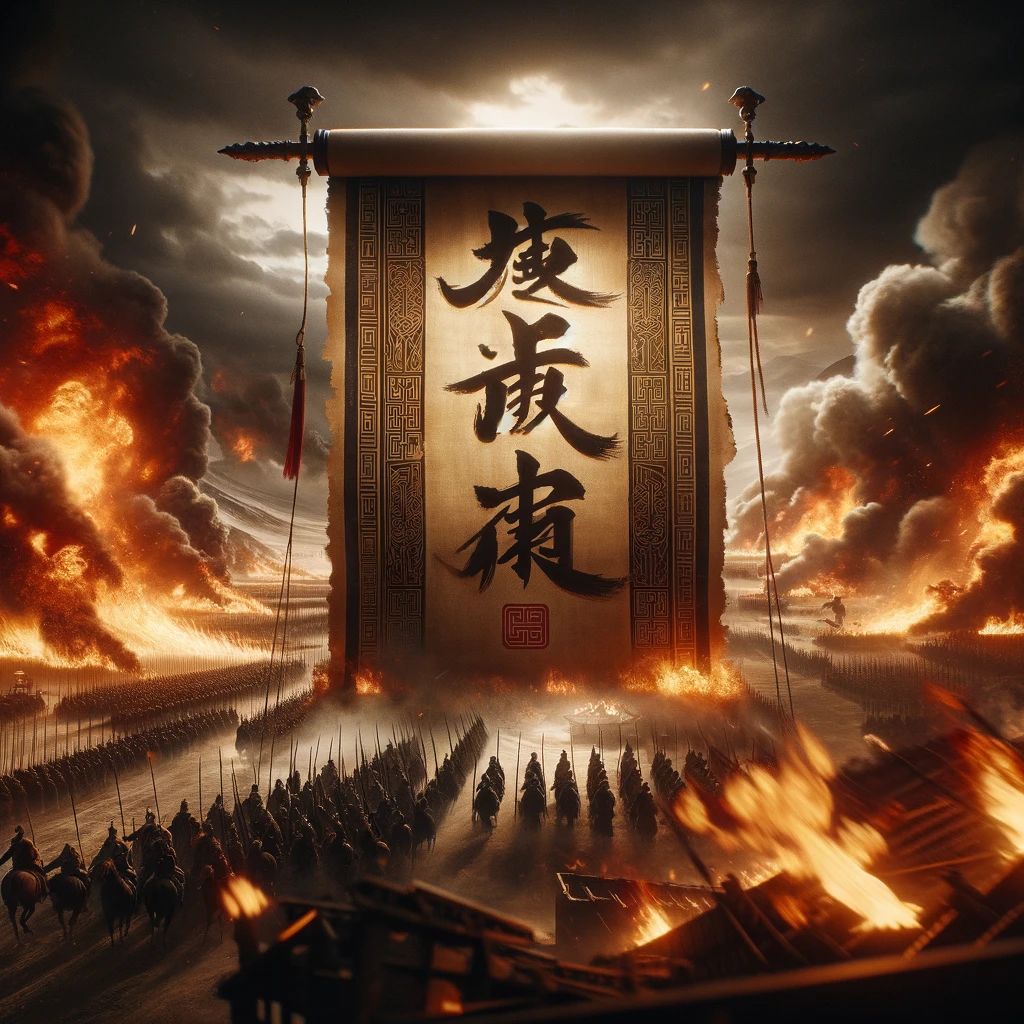 烽火四起的意思解释,烽火四起造句,烽火四起近义词,烽火四起反义词,烽火四起成语故事/