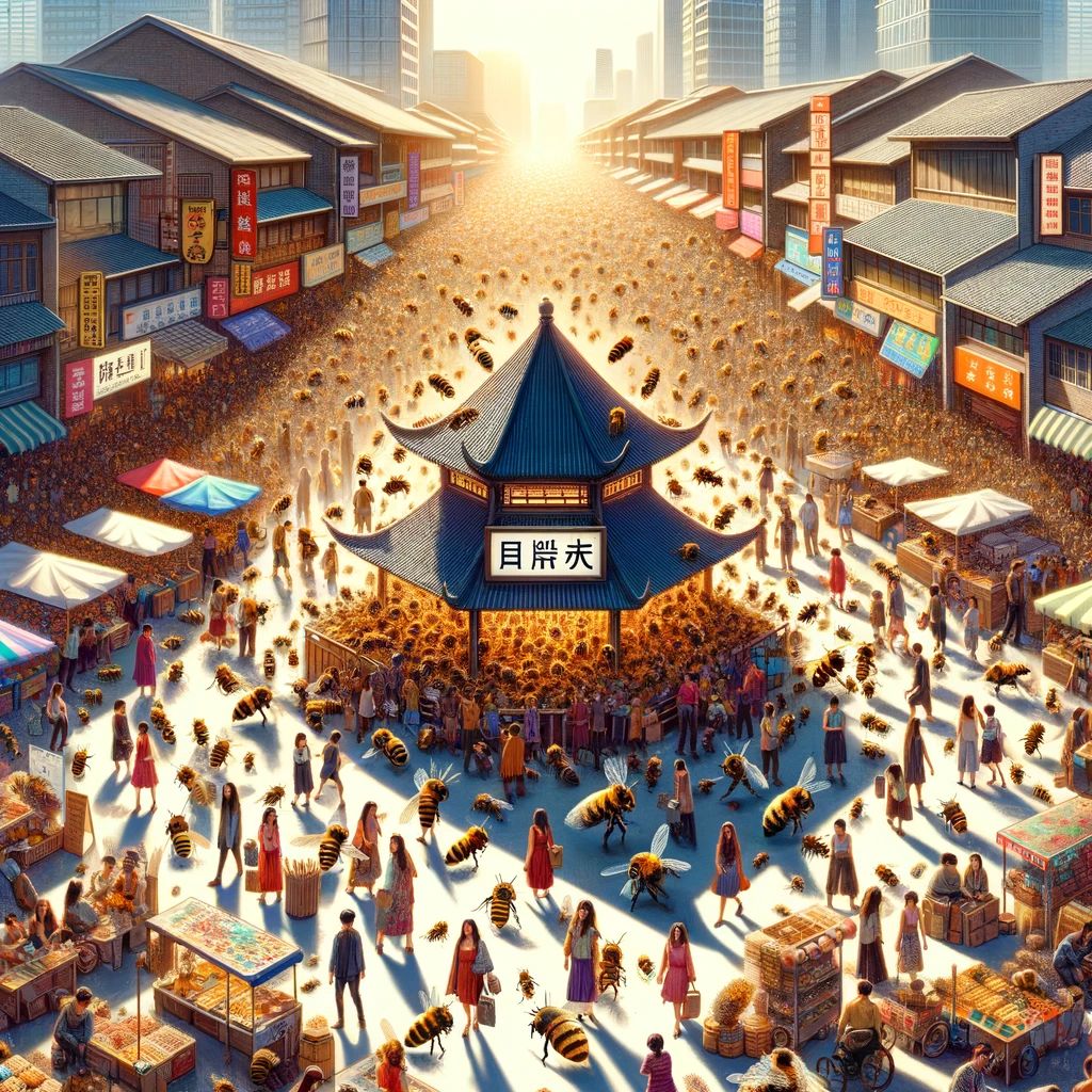 蜂拥而来的意思解释,蜂拥而来造句,蜂拥而来近义词,蜂拥而来反义词,蜂拥而来成语故事/