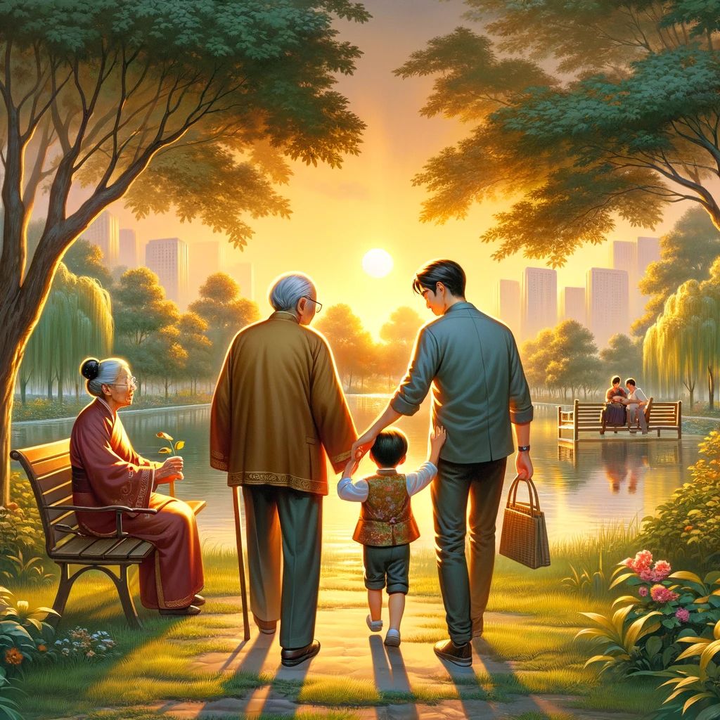 扶老携幼的意思解释,扶老携幼造句,扶老携幼近义词,扶老携幼反义词,扶老携幼成语故事/
