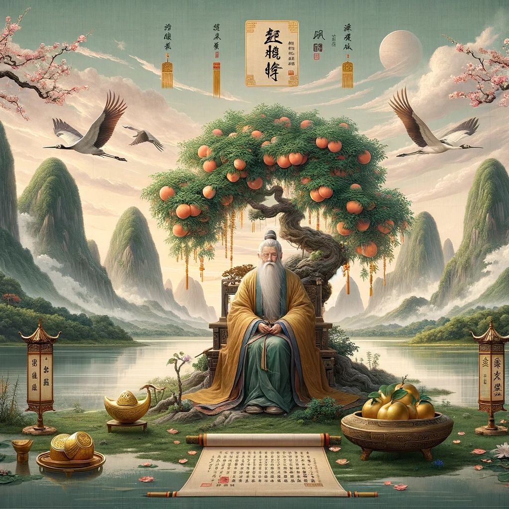 福寿无疆的意思解释,福寿无疆造句,福寿无疆近义词,福寿无疆反义词,福寿无疆成语故事/