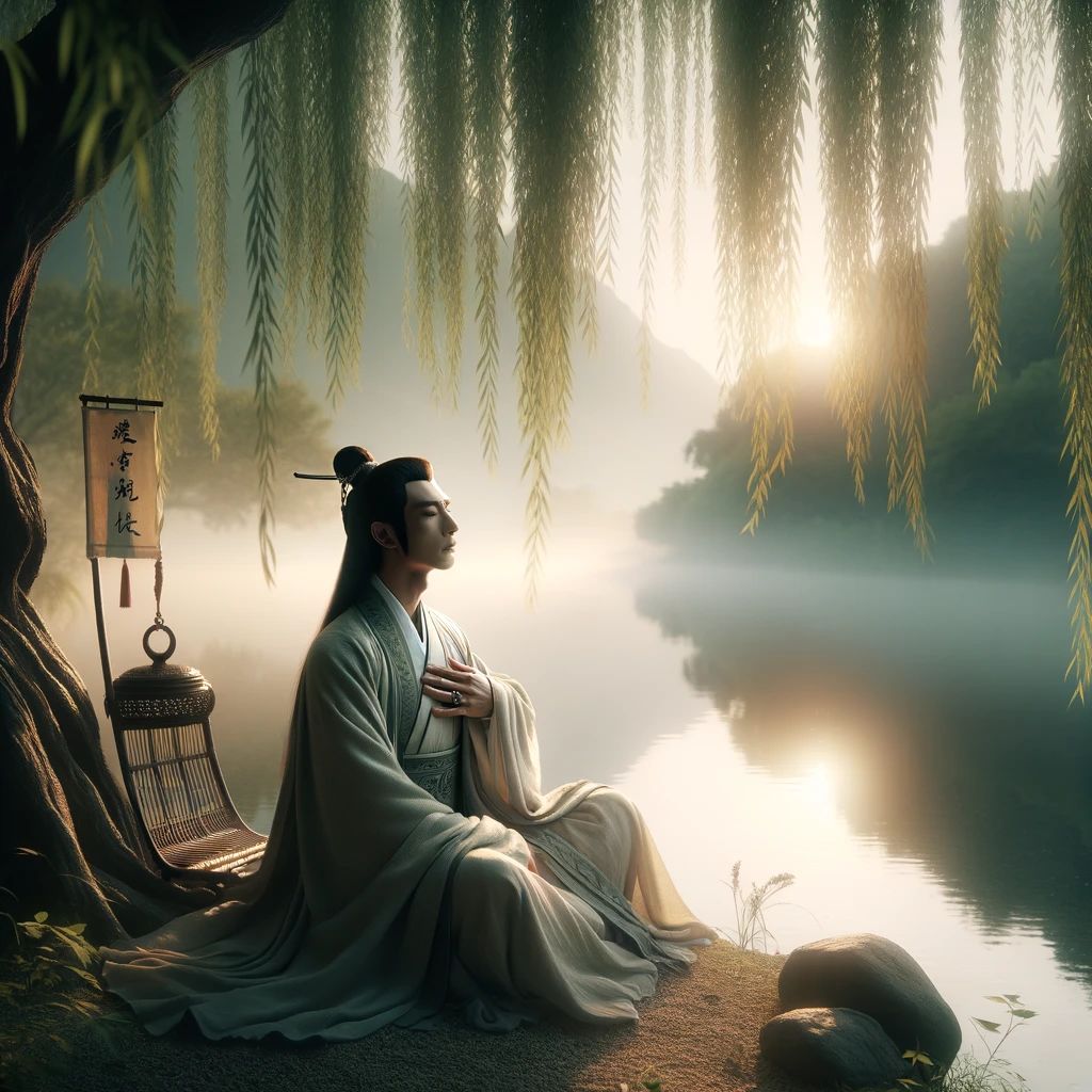 抚心自问的意思解释,抚心自问造句,抚心自问近义词,抚心自问反义词,抚心自问成语故事/