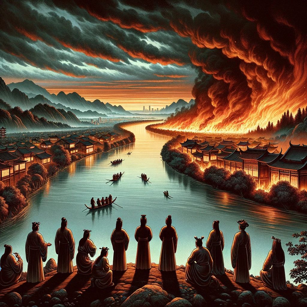 隔岸观火的意思解释_造句_近义词_反义词_成语故事 隔岸观火的意思解释,隔岸观火造句,隔岸观火近义词,隔岸观火反义词,隔岸观火成语故事/