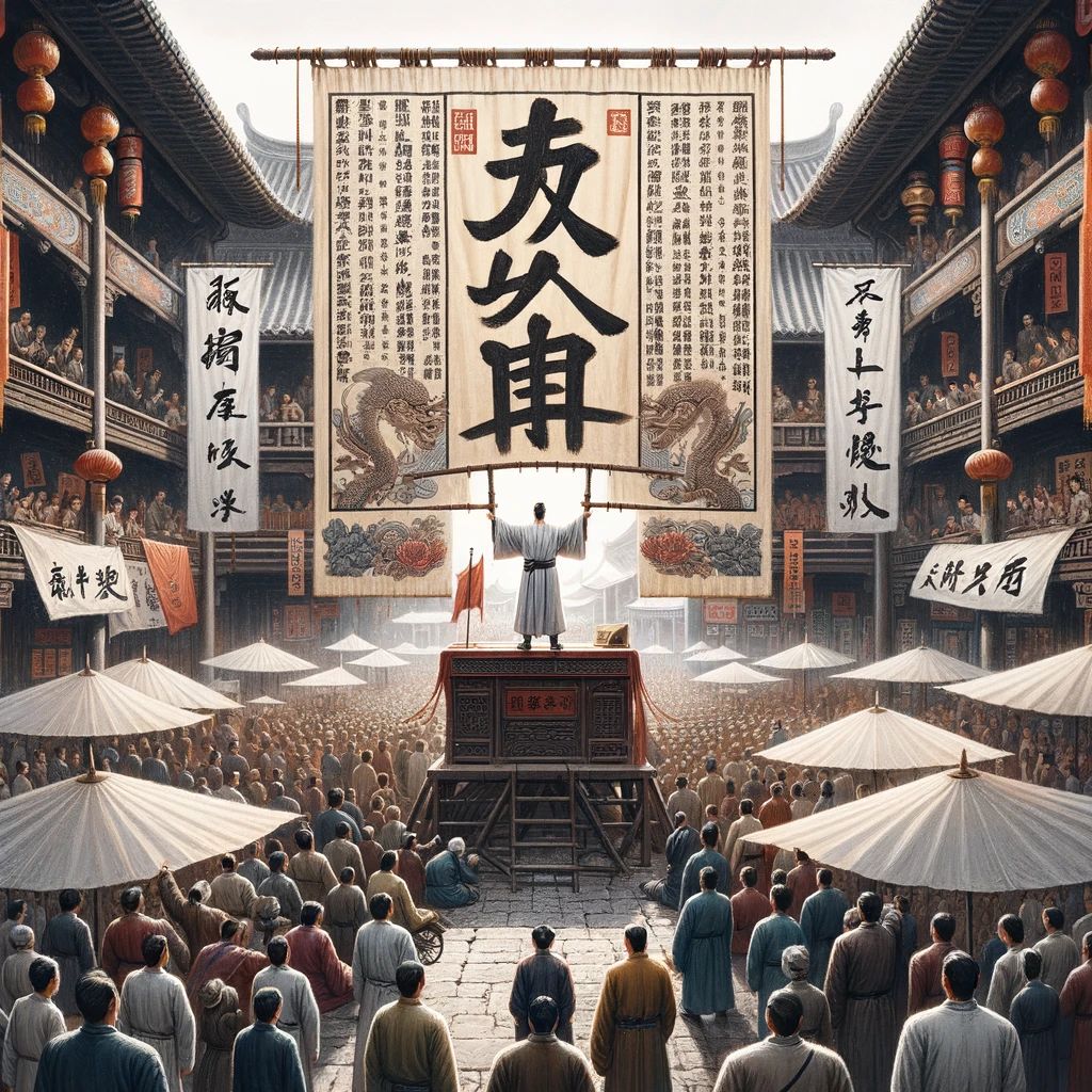 公之于众的意思解释,公之于众造句,公之于众近义词,公之于众反义词,公之于众成语故事/