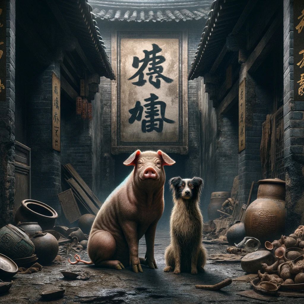 狗彘不若的意思解释,狗彘不若造句,狗彘不若近义词,狗彘不若反义词,狗彘不若成语故事/