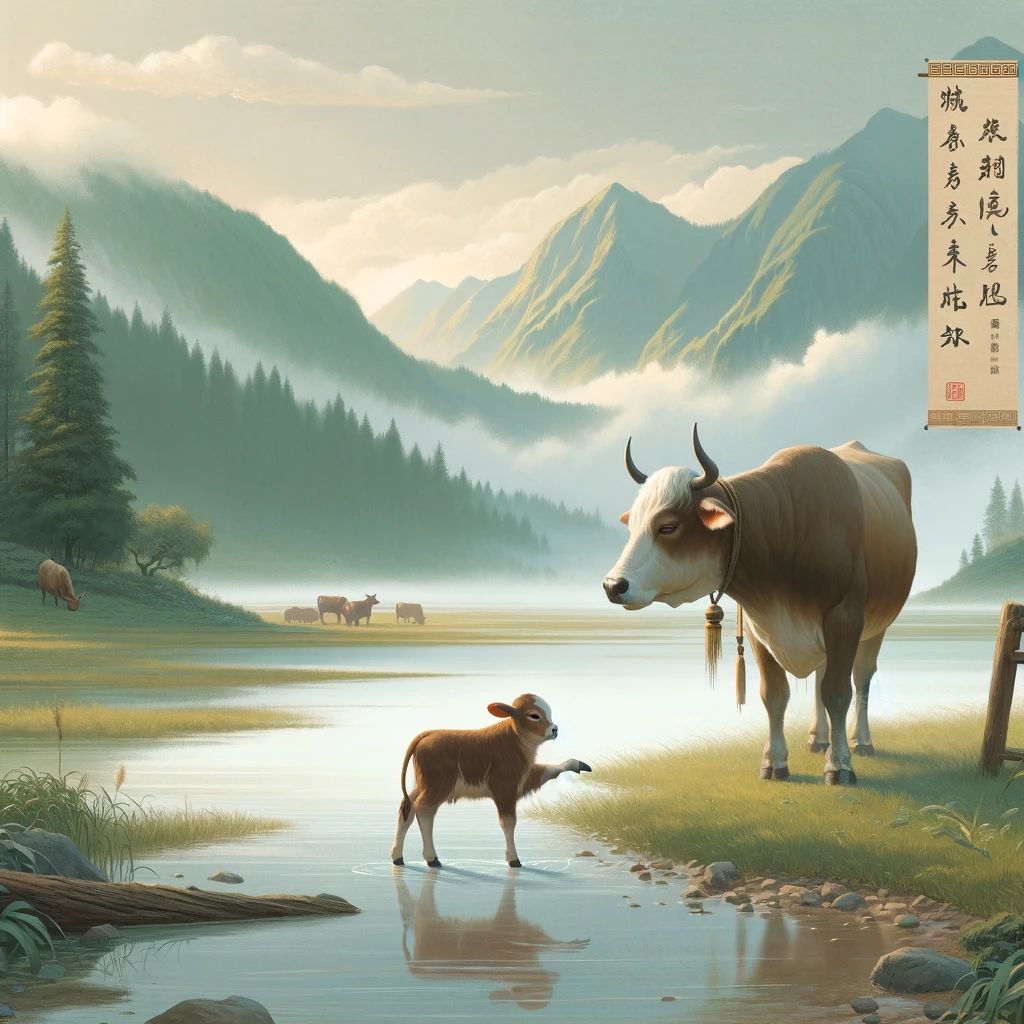 孤犊触乳的意思解释,孤犊触乳造句,孤犊触乳近义词,孤犊触乳反义词,孤犊触乳成语故事/