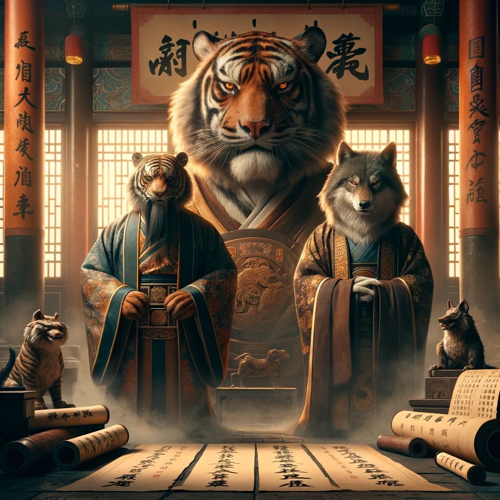 官虎吏狼的意思解释,官虎吏狼造句,官虎吏狼近义词,官虎吏狼反义词,官虎吏狼成语故事/