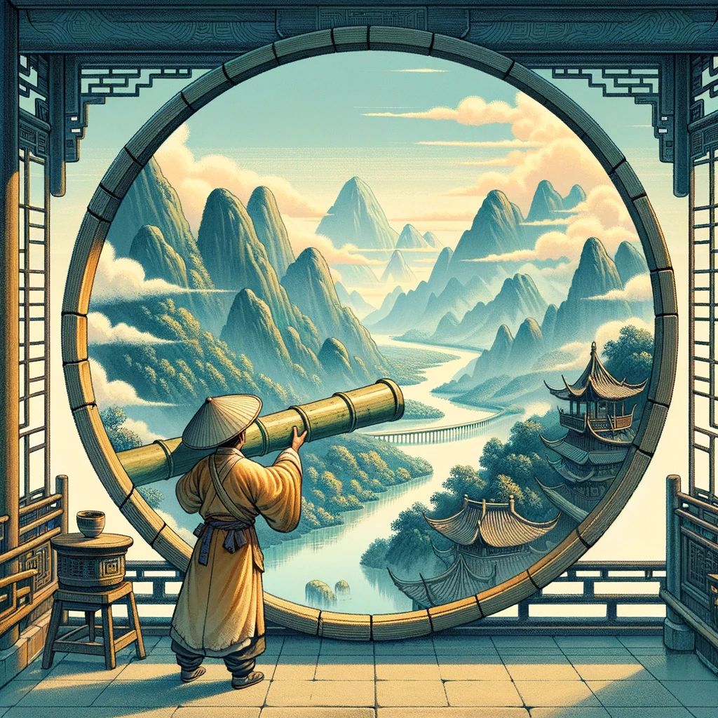 管窥筐举的意思解释,管窥筐举造句,管窥筐举近义词,管窥筐举反义词,管窥筐举成语故事/