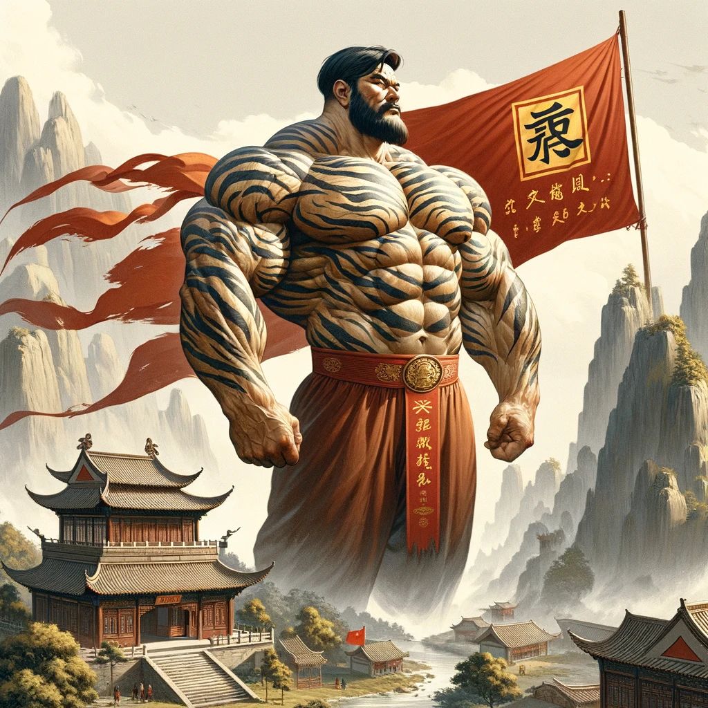 虎背熊腰的意思解释_造句_近义词_反义词_成语故事 虎背熊腰的意思解释,虎背熊腰造句,虎背熊腰近义词,虎背熊腰反义词,虎背熊腰成语故事/