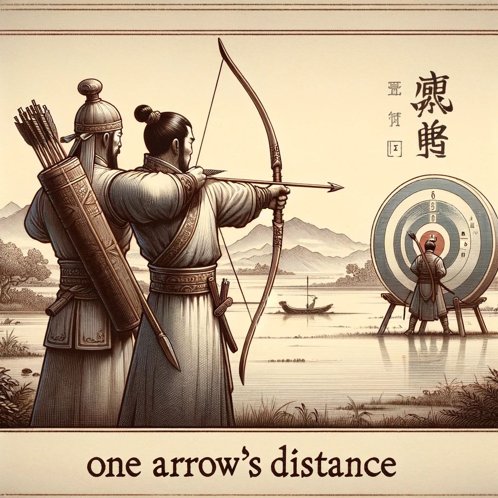 一箭之遥的意思解释_造句_近义词_反义词_成语故事 一箭之遥的意思解释,一箭之遥造句,一箭之遥近义词,一箭之遥反义词,一箭之遥成语故事/
