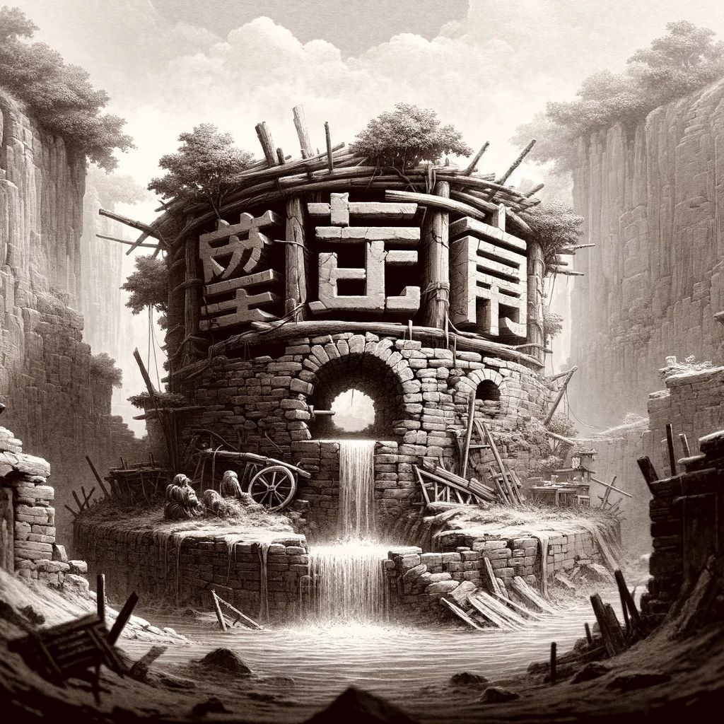 断井颓垣的意思解释,断井颓垣造句,断井颓垣近义词,断井颓垣反义词,断井颓垣成语故事/