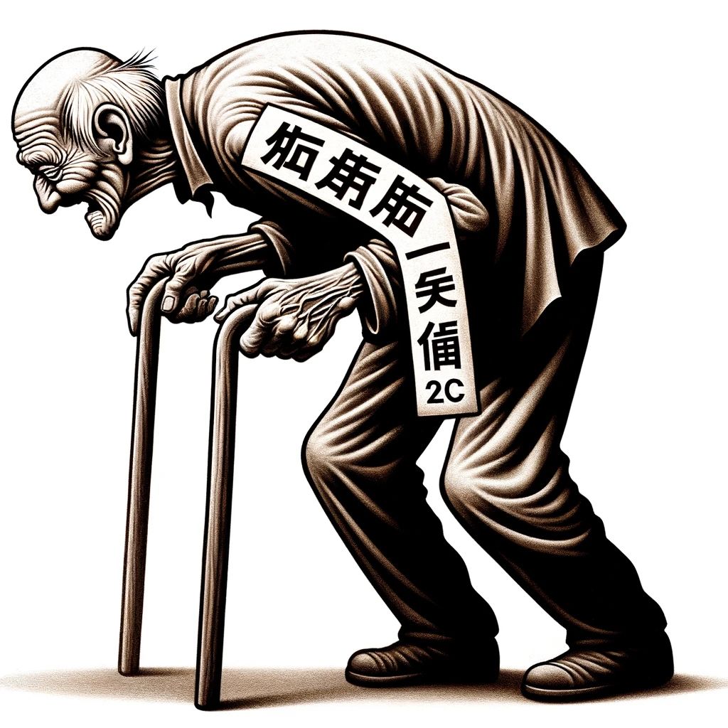 老态龙钟的意思解释,老态龙钟造句,老态龙钟近义词,老态龙钟反义词,老态龙钟成语故事/