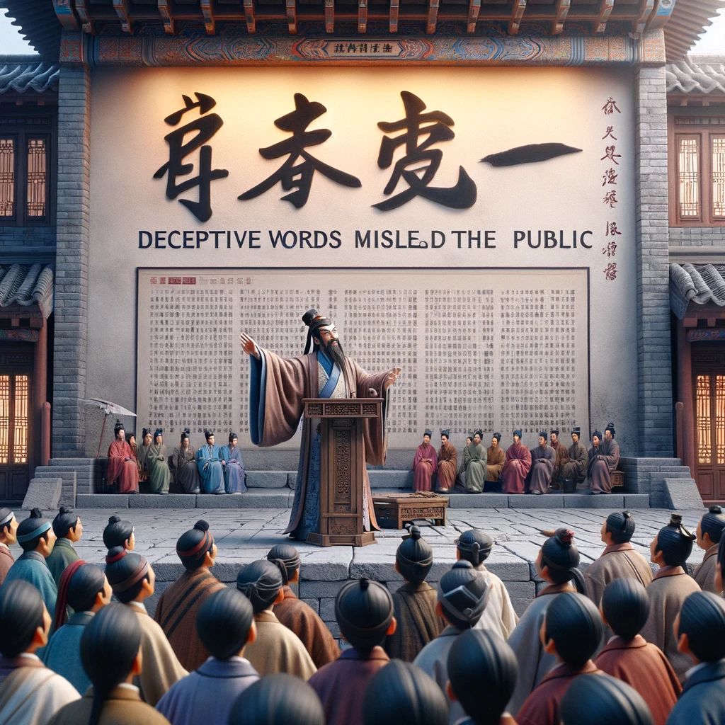 妖言惑众的意思解释,妖言惑众造句,妖言惑众近义词,妖言惑众反义词,妖言惑众成语故事/