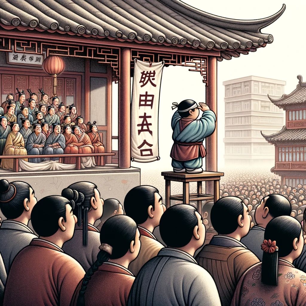 矮子看戏的意思解释_造句_近义词_反义词_成语故事 矮子看戏的意思解释,矮子看戏造句,矮子看戏近义词,矮子看戏反义词,矮子看戏成语故事/