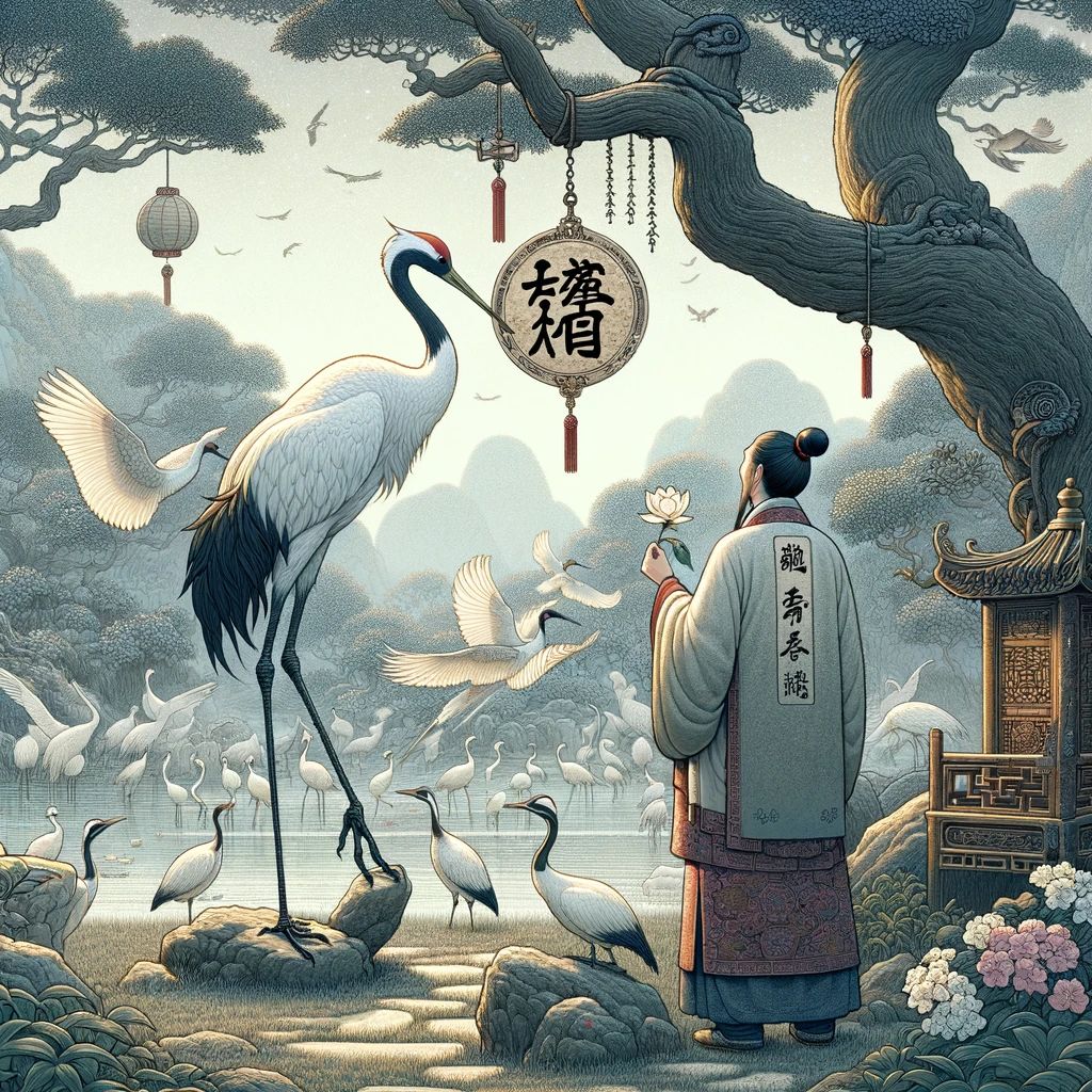 爱鹤失众的意思解释,爱鹤失众造句,爱鹤失众近义词,爱鹤失众反义词,爱鹤失众成语故事/